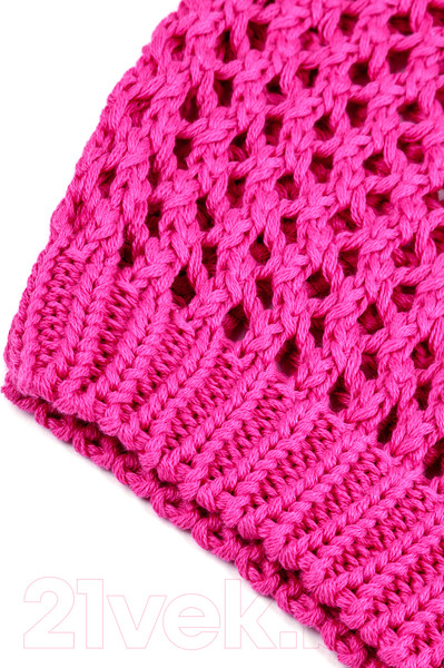Изображение товара Джемпер детский Amarobaby Knit Trend / AB-OD21-KNITT2602/06-128 (розовый, р.128)