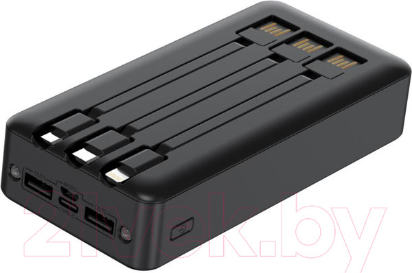 Изображение товара Портативное зарядное устройство XO PR164 30000mAh (черный)