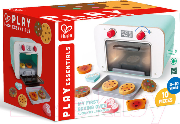 Изображение товара Духовой шкаф игрушечный Hape Духовка 2 в 1 / E3199_HP