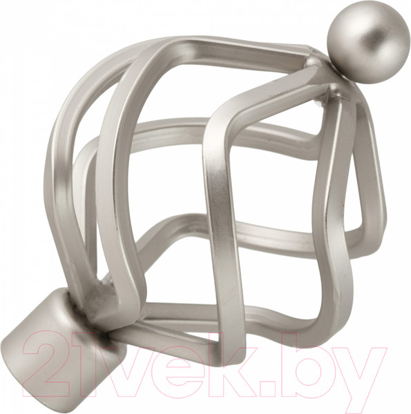 Изображение товара Набор наконечников для карниза АС ФОРОС Булава D16 (2шт, сатин)