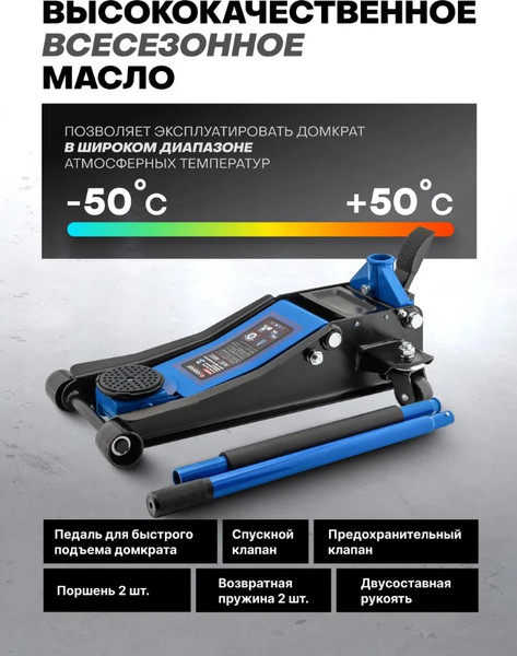 Изображение товара Подкатной домкрат Forsage F-TH33003F