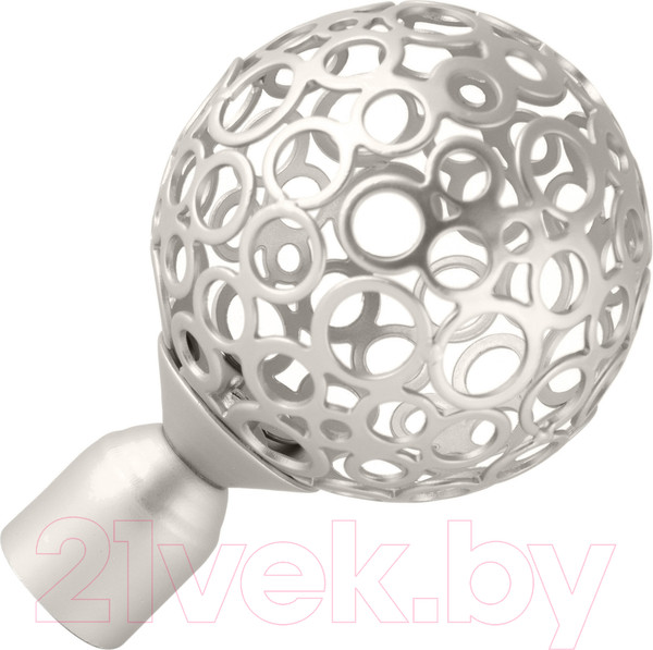 Изображение товара Набор наконечников для карниза АС ФОРОС Метеор D16 (2шт, сатин)