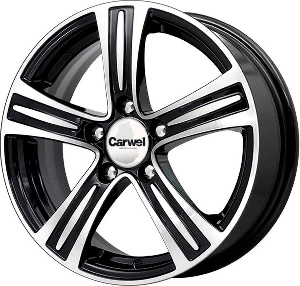 Изображение товара Литой диск Carwel Лямбда 15x6" 5x110мм DIA 65.1мм ET 43мм AB