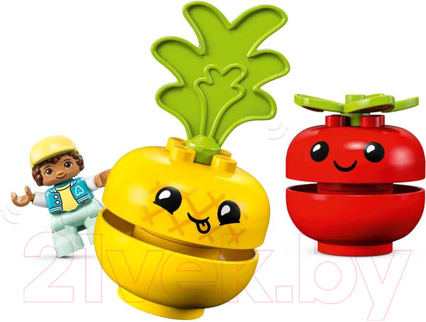 Изображение товара Конструктор Lego Duplo My First Мой первый фруктово-овощной трактор 10982