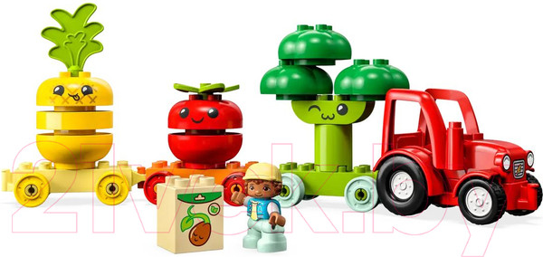 Изображение товара Конструктор Lego Duplo My First Мой первый фруктово-овощной трактор 10982