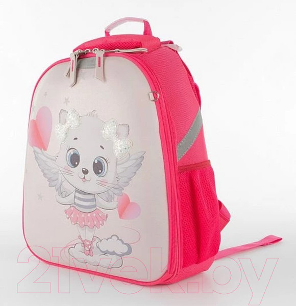 Изображение товара Школьный рюкзак Ecotope Kids Киска / 057-540Y-17-CLR (розовый)