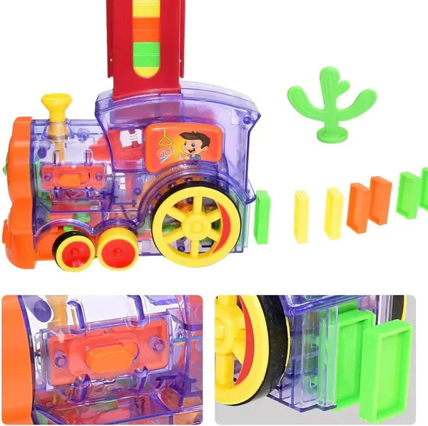 Изображение товара Развивающий игровой набор Технодрайв Паровозик Домино / 1703K430-R
