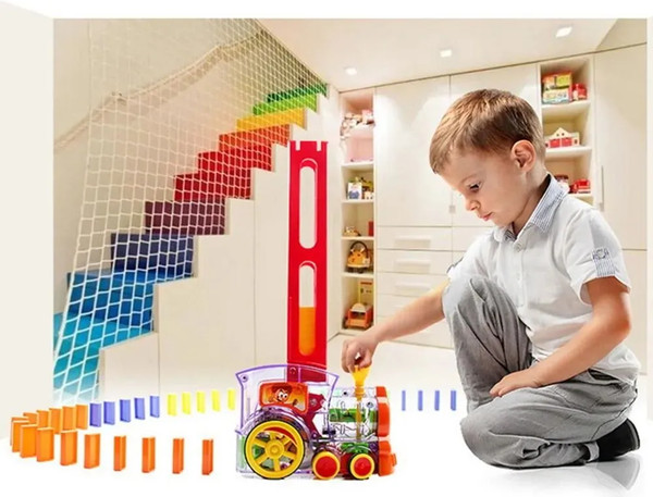 Изображение товара Развивающий игровой набор Технодрайв Паровозик Домино / 1703K430-R