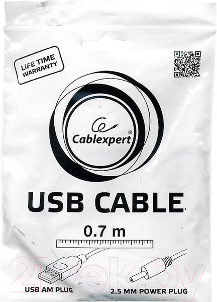 Изображение товара Кабель Cablexpert CC-USB-AMP25-0.7M