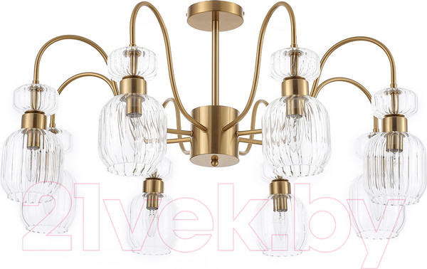 Изображение товара Люстра ESCADA 1141/8PL (античная медь/прозрачный)