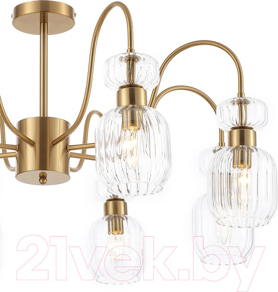 Изображение товара Люстра ESCADA 1141/8PL (античная медь/прозрачный)