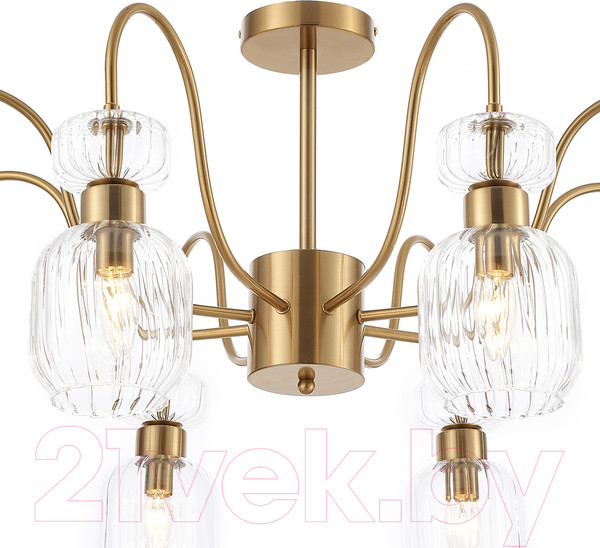 Изображение товара Люстра ESCADA 1141/8PL (античная медь/прозрачный)