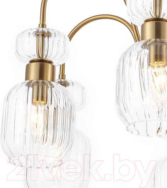 Изображение товара Люстра ESCADA 1141/8PL (античная медь/прозрачный)