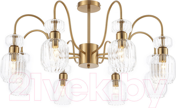 Изображение товара Люстра ESCADA 1141/8PL (античная медь/прозрачный)