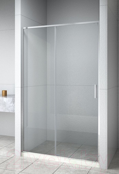 Изображение товара Душевая дверь Aquanet Pleasure Evo 120 / AE65-N120-CT (хром/прозрачное стекло)