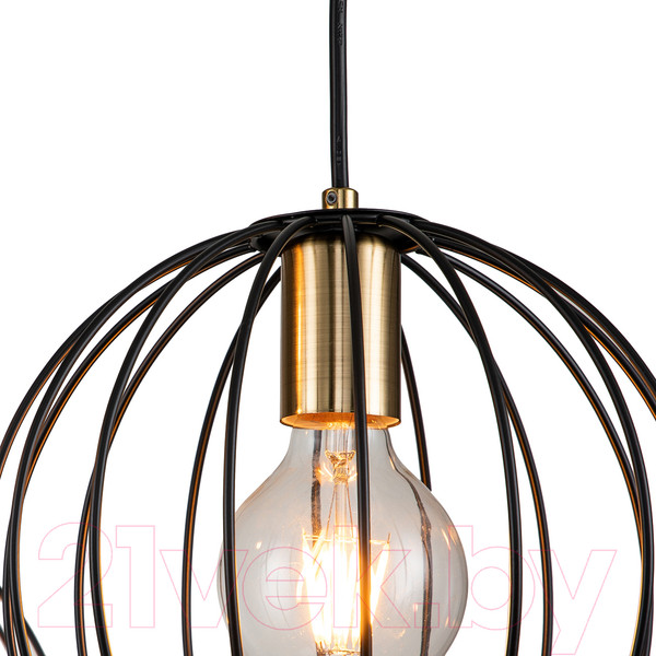 Изображение товара Люстра ESCADA 10176/3S (черный/латунь)