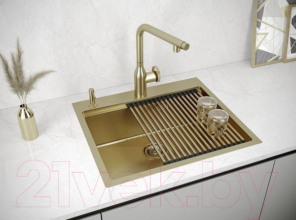 Изображение товара Мойка кухонная Paulmark PM705951-BG