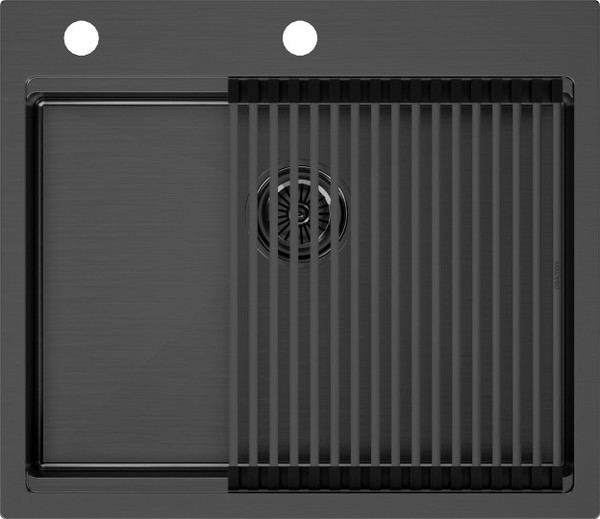 Изображение товара Мойка кухонная Paulmark PM705951-GM
