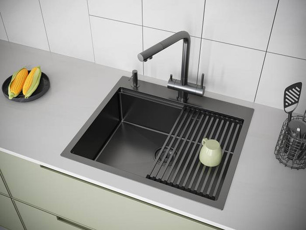 Изображение товара Мойка кухонная Paulmark PM705951-GM