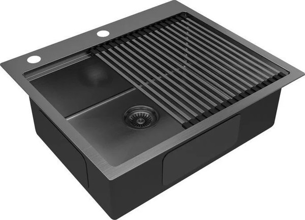 Изображение товара Мойка кухонная Paulmark PM705951-GM