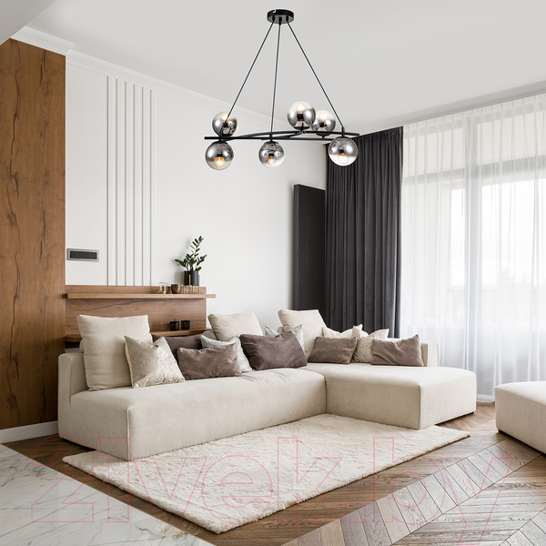 Изображение товара Люстра ESCADA 1119/6S (черный)