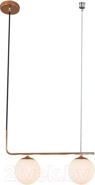 Изображение товара Потолочный светильник ESCADA 1163/2S (черный/золото)