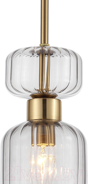 Изображение товара Потолочный светильник ESCADA 1141/1S (античная медь/дым)