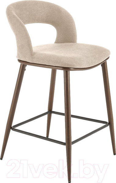 Изображение товара Стул барный Halmar H114 (бежевый/ореховый)