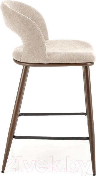 Изображение товара Стул барный Halmar H114 (бежевый/ореховый)