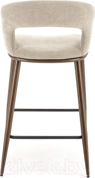 Изображение товара Стул барный Halmar H114 (бежевый/ореховый)