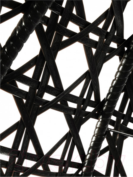 Изображение товара Кресло подвесное M-Group Для двоих Люкс / 11510202 (коричневый ротанг/бордовая подушка)