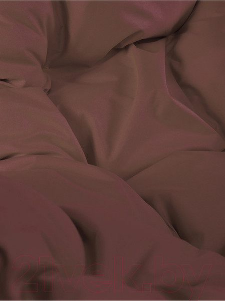 Изображение товара Кресло подвесное M-Group Для двоих Люкс / 11510405 (черный ротанг/коричневая подушка)