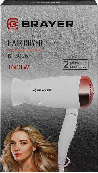 Изображение товара Компактный фен Brayer BR3026