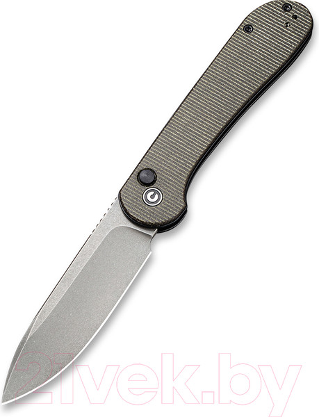 Изображение товара Нож складной Civivi Button Lock Elementum 14C28N Steel Handle G10 / C2103C (серый)