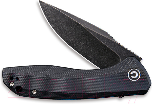 Изображение товара Нож складной Civivi Baklash 9Cr18MoV Steel Black Stonewashed Handle G10 / C801H (черный)