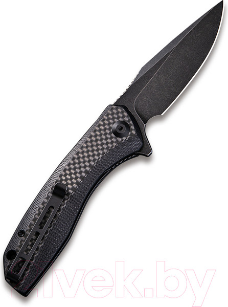 Изображение товара Нож складной Civivi Baklash 9Cr18MoV Steel Black Stonewashed Handle G10 / C801I (черный)