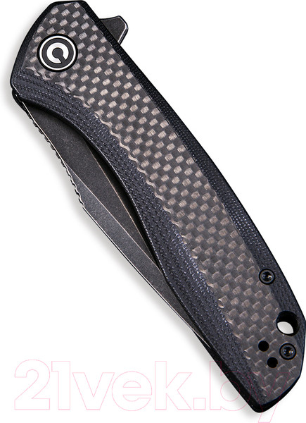 Изображение товара Нож складной Civivi Baklash 9Cr18MoV Steel Black Stonewashed Handle G10 / C801I (черный)