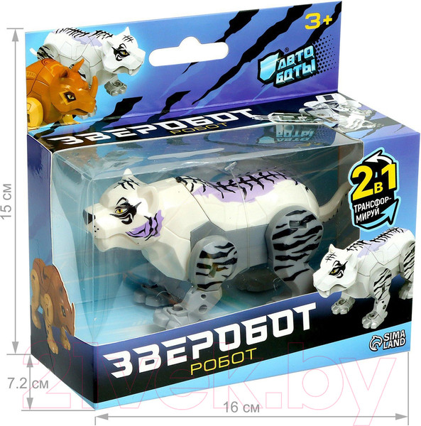 Изображение товара Робот-трансформер Автоботы Белый тигр FBKL-02A / 9347638
