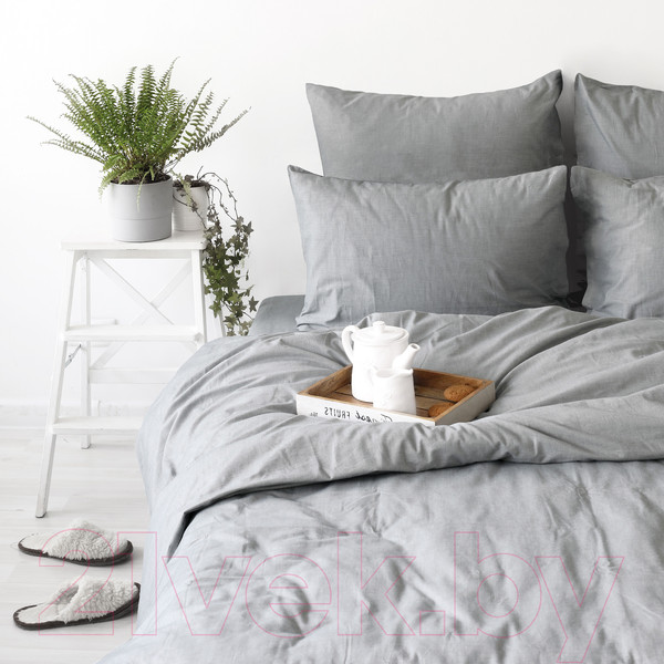 Изображение товара Пододеяльник Verossa 148x215 / 776115 (Melange Silver)