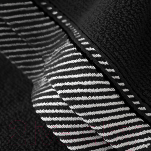 Изображение товара Полотенце Verossa Verossa Fjord 50x90 (черный)