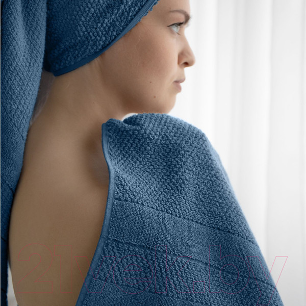 Изображение товара Полотенце Verossa Verossa Milano 50x90 500г (темно-лазурный)