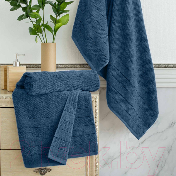 Изображение товара Полотенце Verossa Verossa Milano 50x90 500г (темно-лазурный)