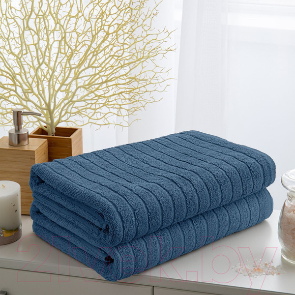 Изображение товара Полотенце Волшебная ночь Волшебная ночь Wave 50x90 (темно-лазурный)