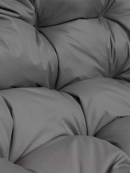 Изображение товара Кресло подвесное M-Group Для двоих / 11450109 (белый ротанг/серая подушка)