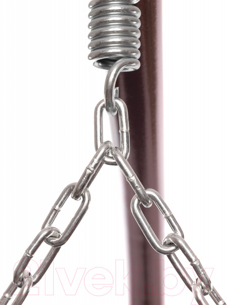 Изображение товара Кресло подвесное M-Group Для двоих / 11450209 (коричневый ротанг/серая подушка)