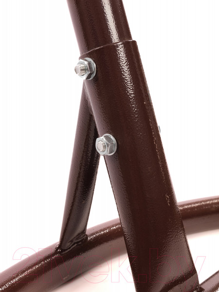 Изображение товара Кресло подвесное M-Group Для двоих / 11450209 (коричневый ротанг/серая подушка)