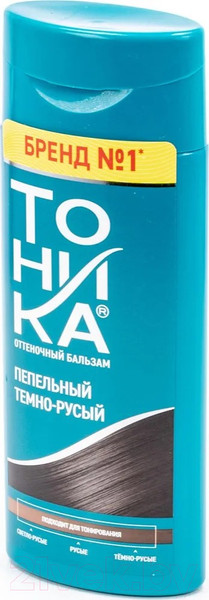Изображение товара Оттеночный бальзам для волос Тоника Пепельный темно-русый (150мл)