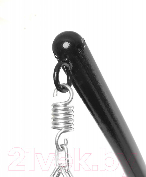 Изображение товара Кресло подвесное M-Group Для двоих / 11450409 (черный ротанг/серая подушка)