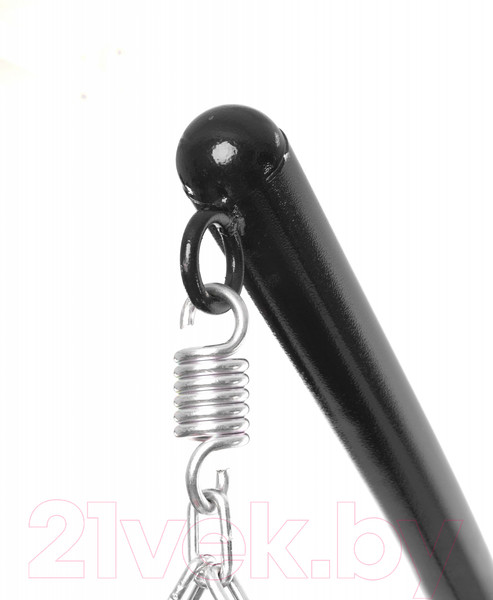 Изображение товара Кресло подвесное M-Group Для двоих / 11450408 (черный ротанг/розовая подушка)