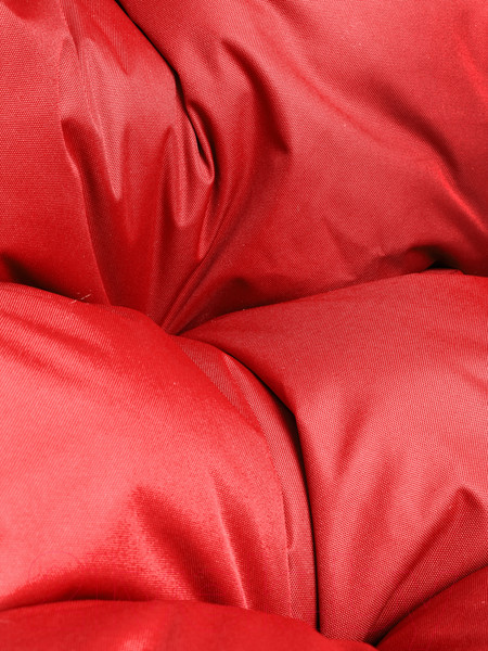 Изображение товара Кресло подвесное M-Group Для двоих / 11450406 (черный ротанг/красная подушка)